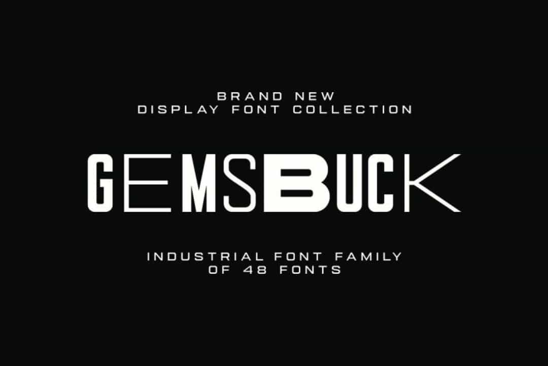 Gemsbuck Font Image 1
