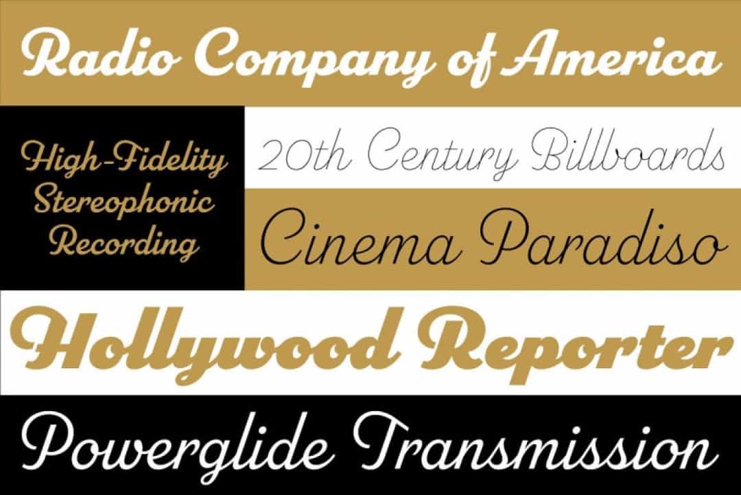 Parkside Font Image 2