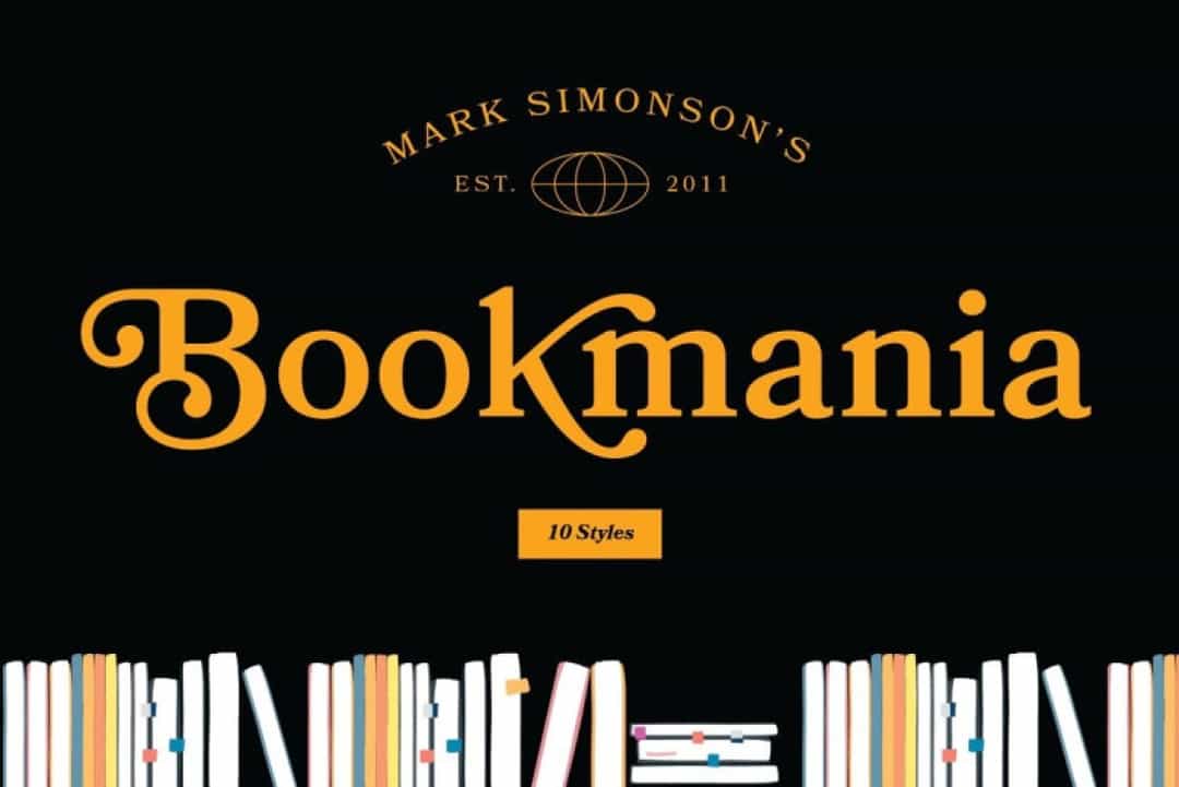 Bookmania Font Image 1