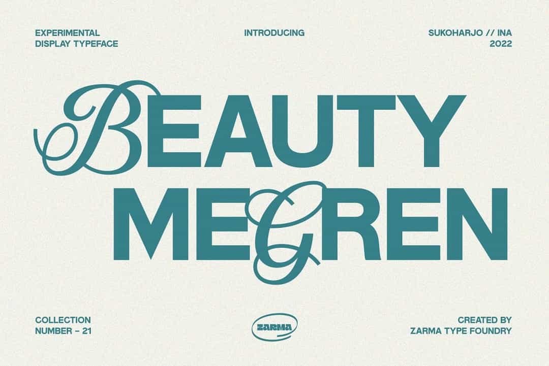 Megren Font Image 1