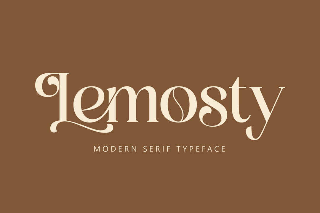 Lemosty Font Image 1