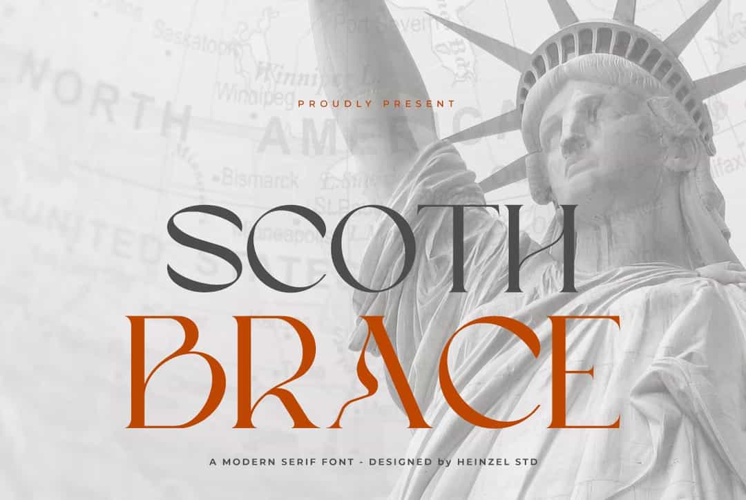 Scoth Brace Font Image 1