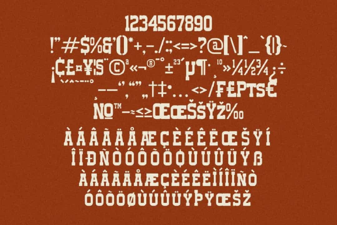 San Andreas Font Image 3