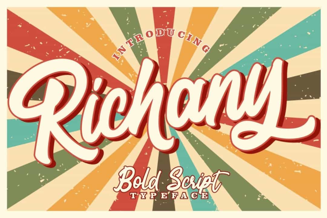 Richany Font Image 1