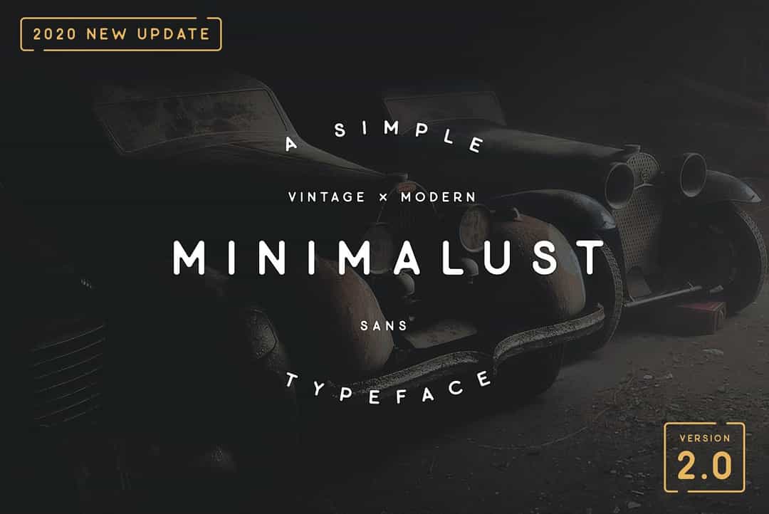 Minimalust Font Image 1