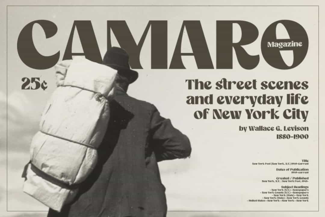 Camera Obscura Font Image 2