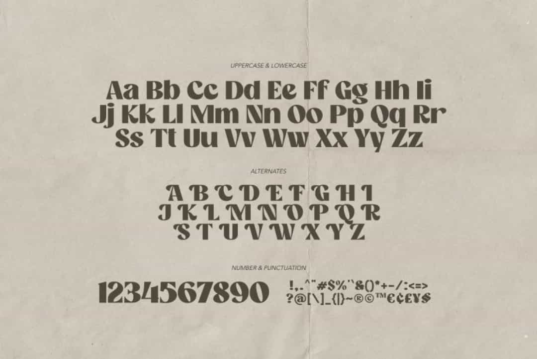 Camera Obscura Font Image 3