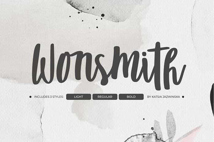 Wonsmith Script Font Trio Image 1