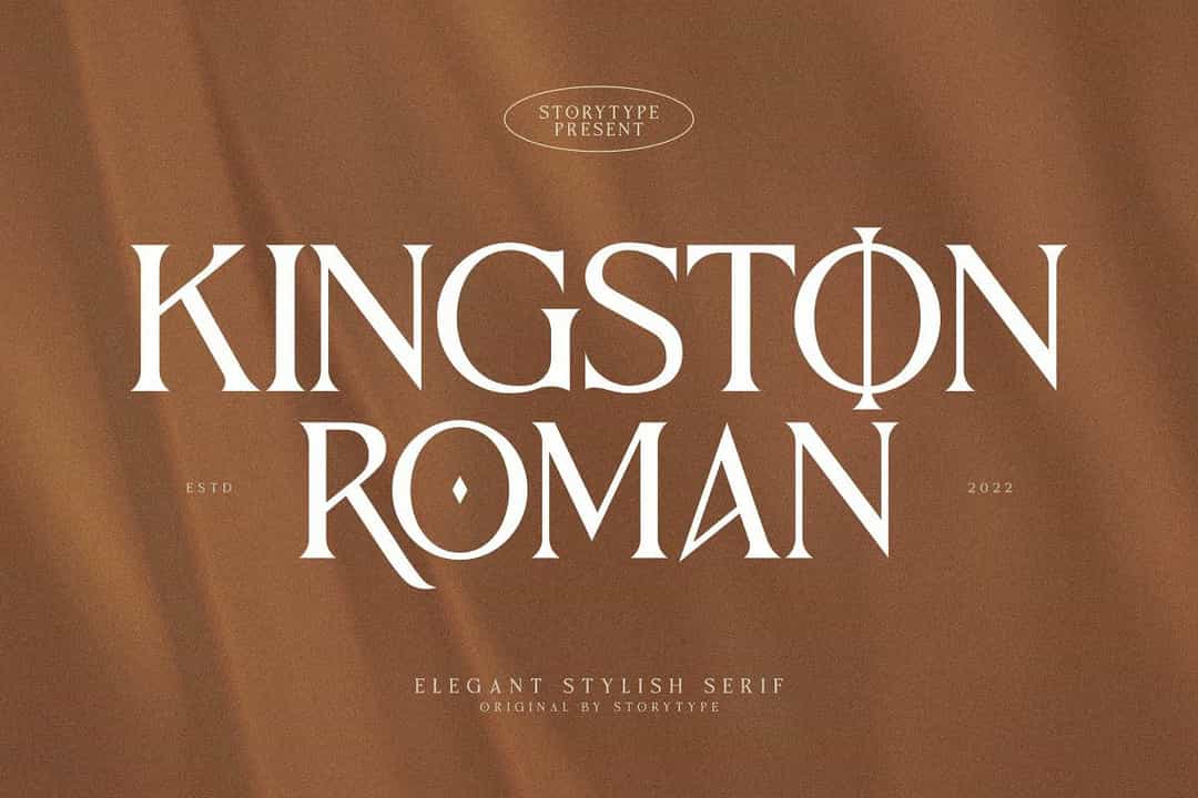 Kingston Roman Font Image 1