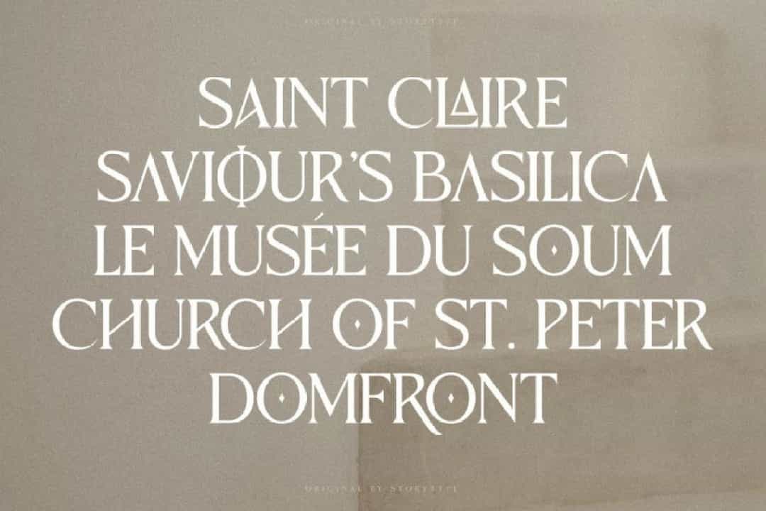 Kingston Roman Font Image 2
