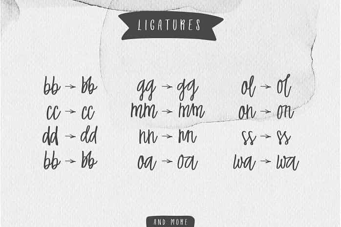 Wonsmith Script Font Trio Image 3