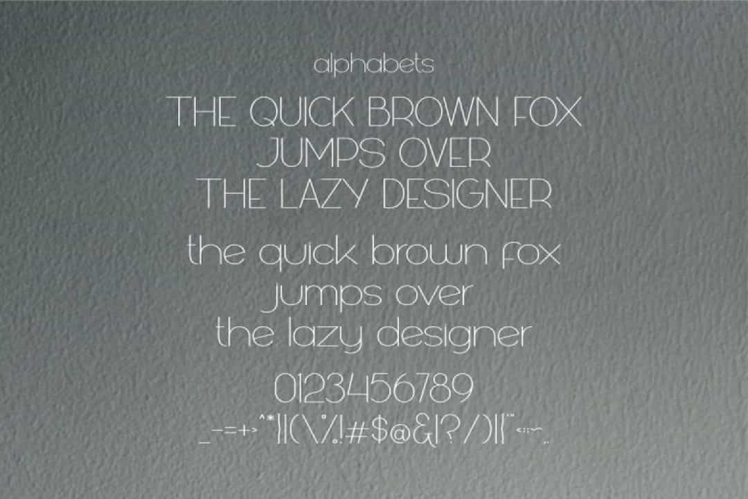 Regho Font Image 3