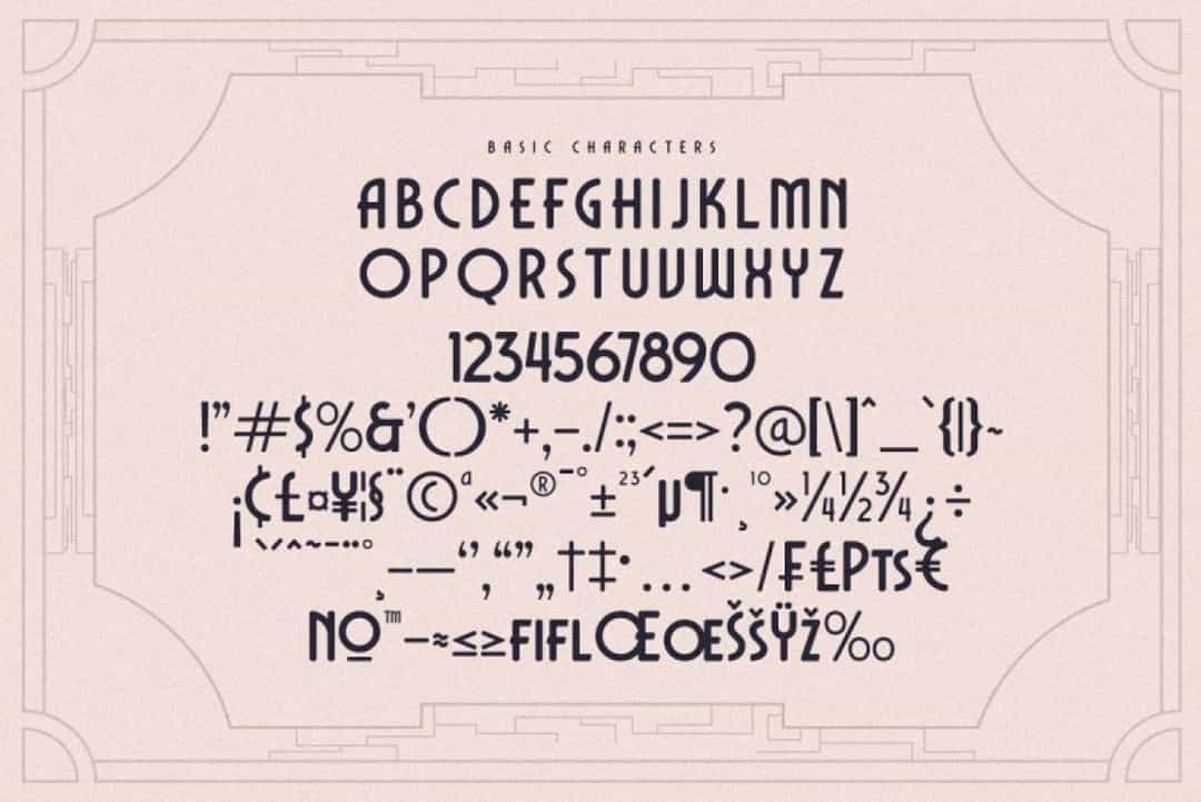 Dechor Rothen Font Image 3