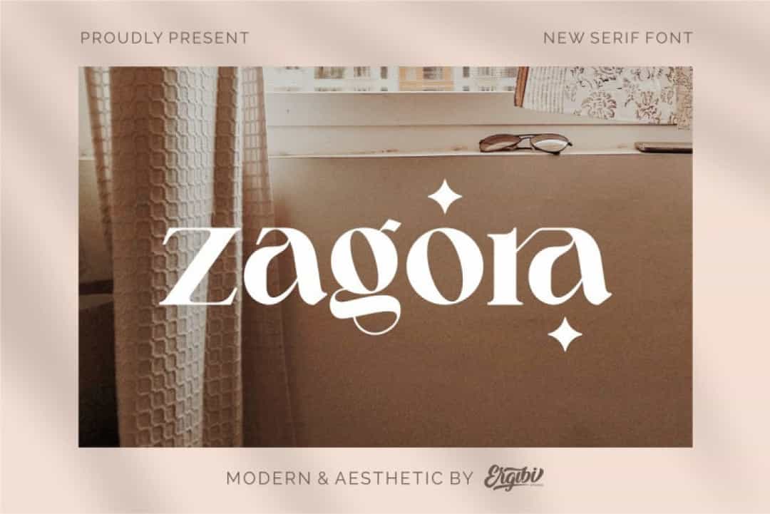 Zagora Font Image 1