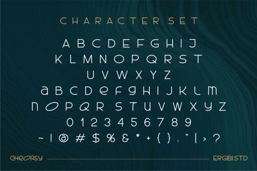 Cheorcy Font Image 3