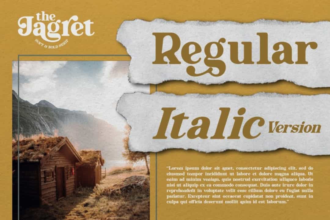 The Jagret Font Image 2