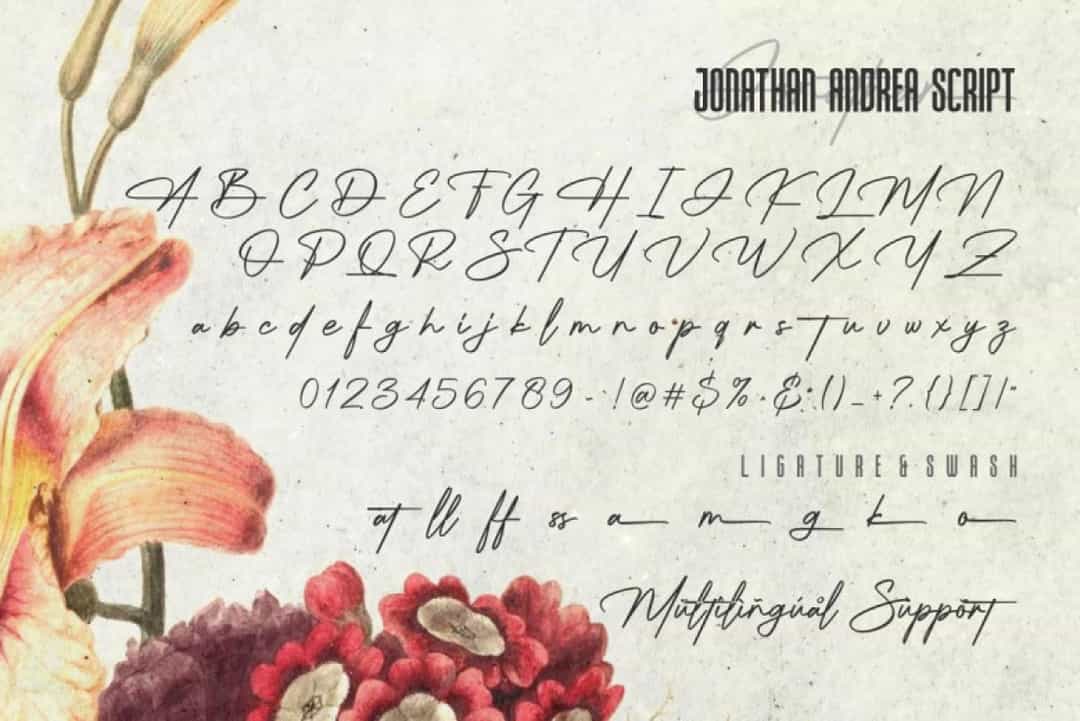 Jonathan Andrea Font Image 3