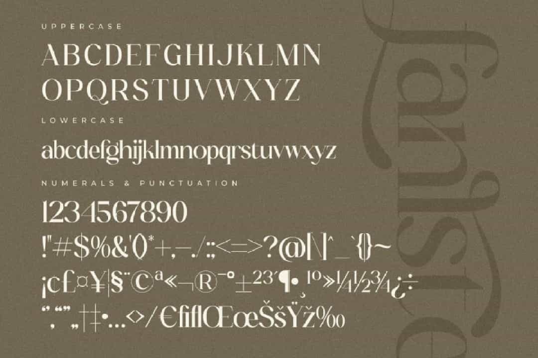 Fanlste Font Image 3