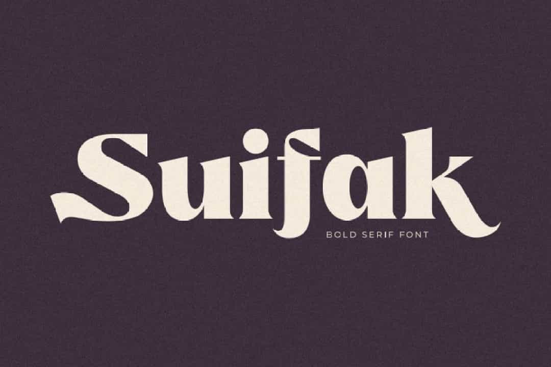 Suifak Font Image 1