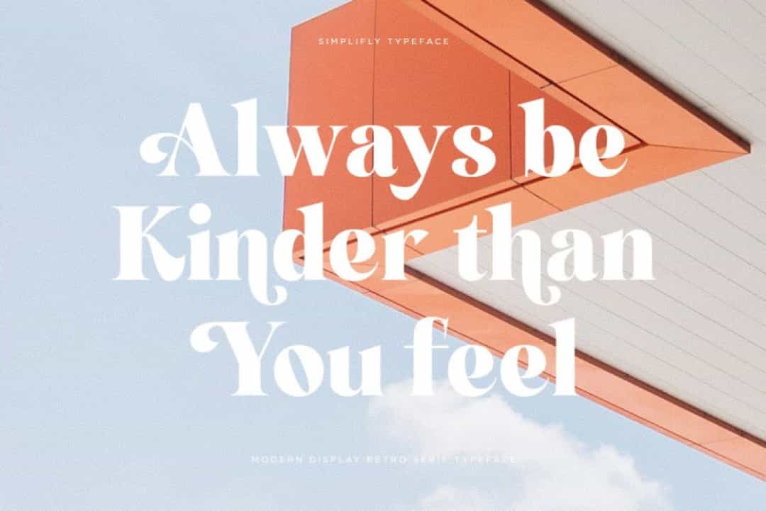 Simplify Font Image 2