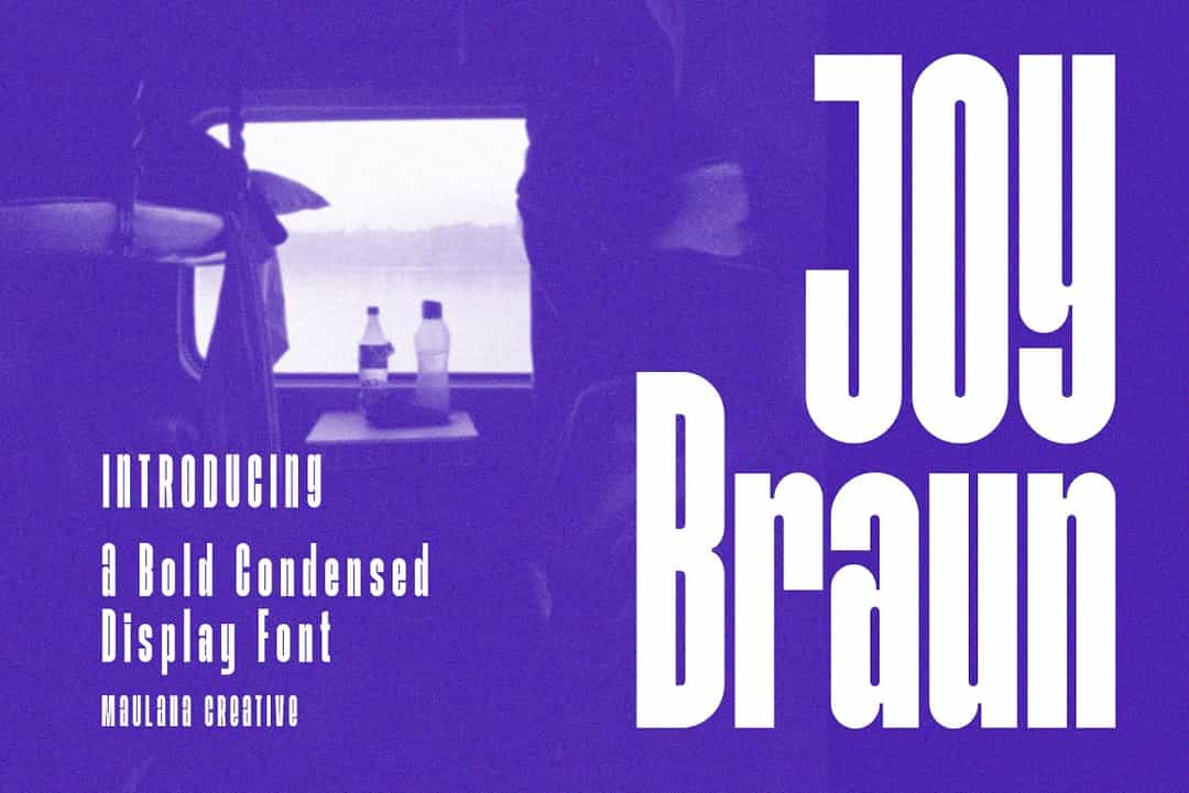Joy Braun Font Image 1