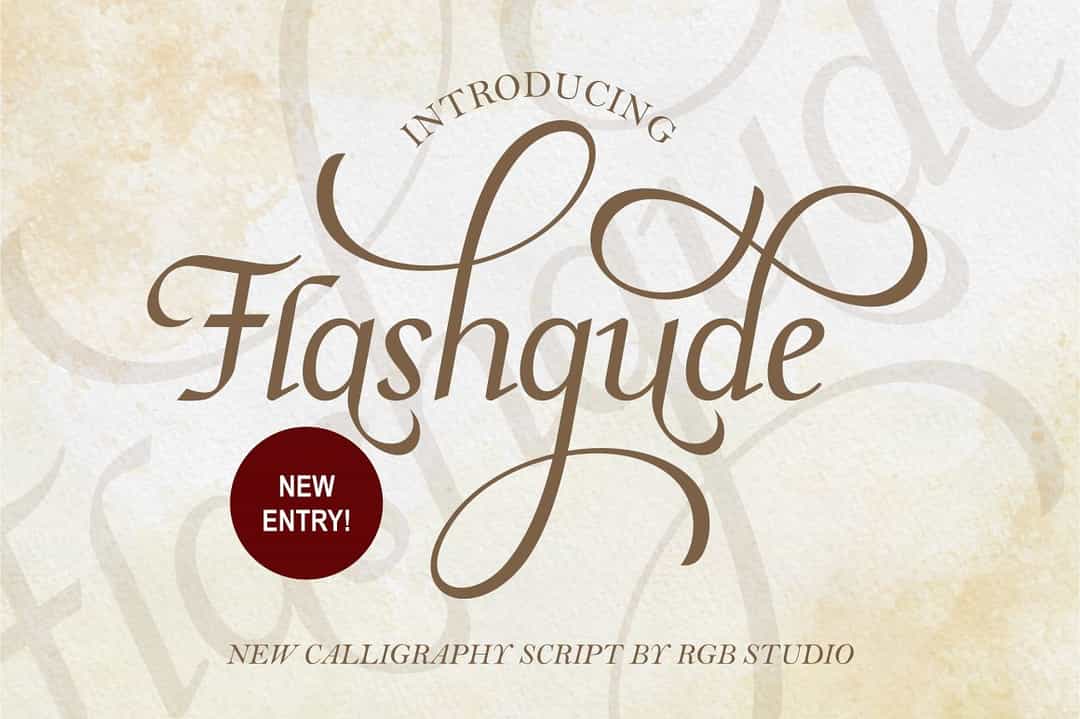 Flashgude Font Image 1