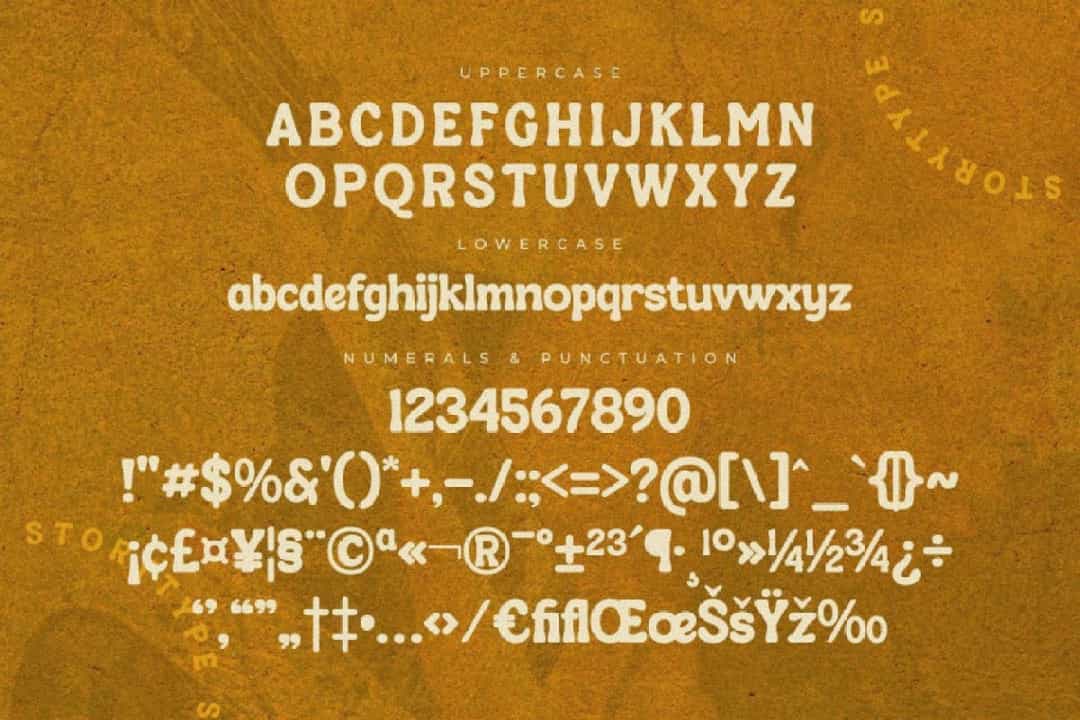 Retosta Font Image 3