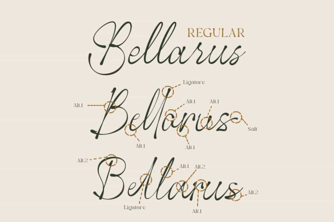 Clark Smith Font Image 2