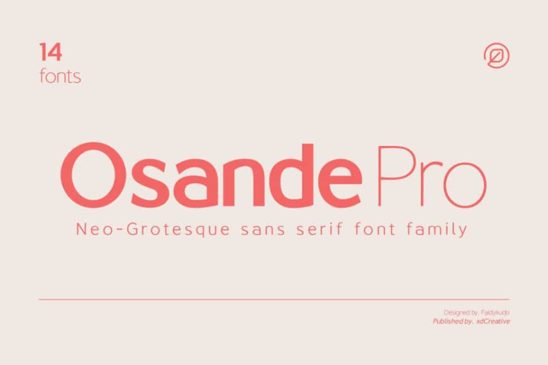Osande Font Image 1