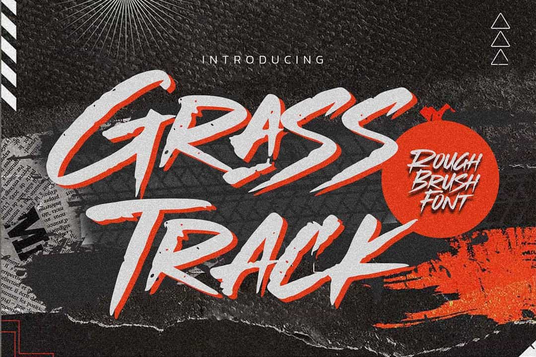 Grasstrack Font Image 1