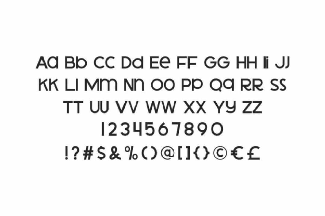 Retro Greathe Font Image 3