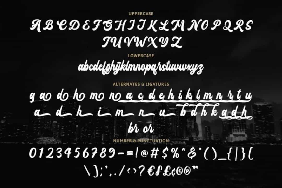 Mangola Font Image 3