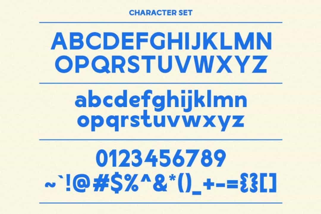Manford Sans Font Image 3