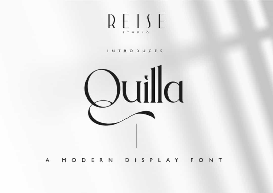Quilla Font Image 1