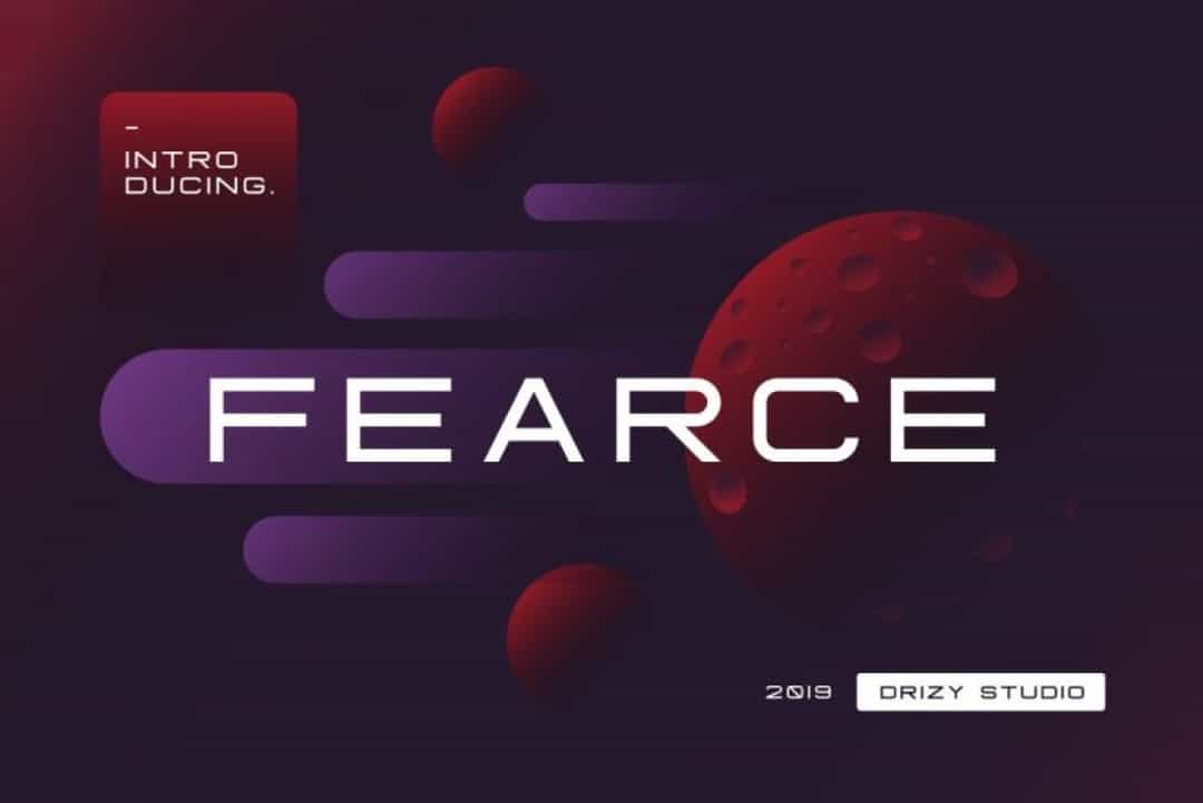 Fearce Font Image 1