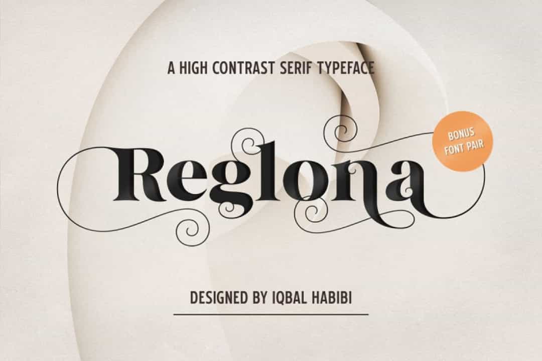Reglona Font Image 1