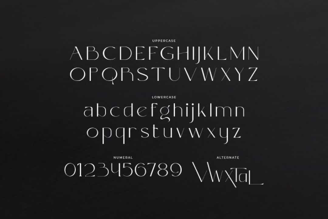 Xenameyst Font Image 2