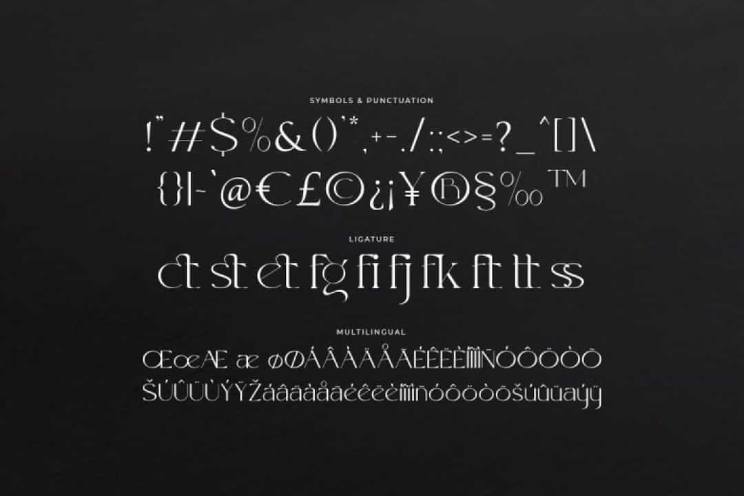 Xenameyst Font Image 3