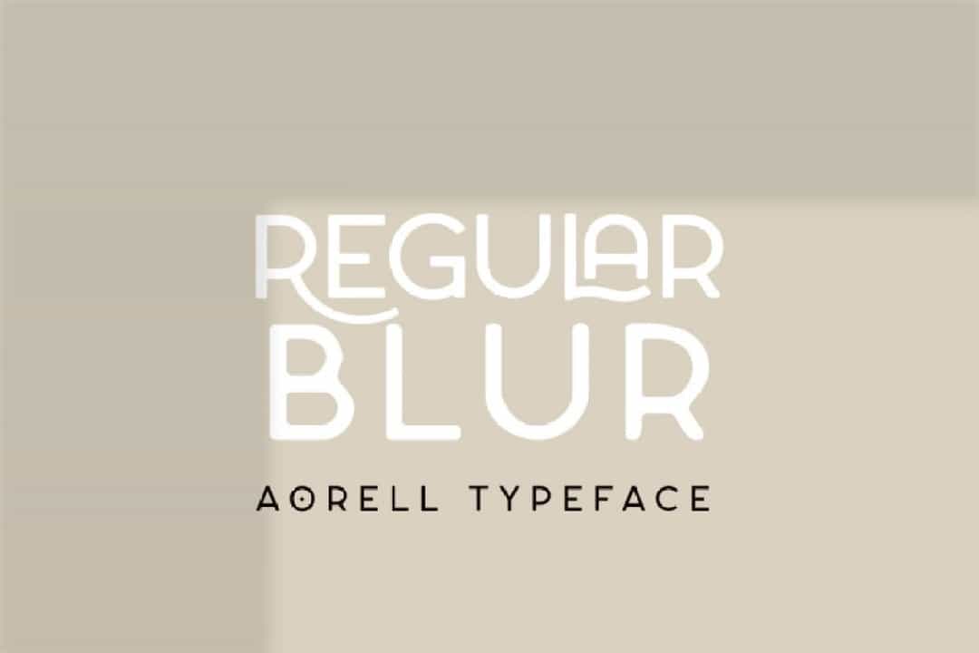 Aorell Font Image 2