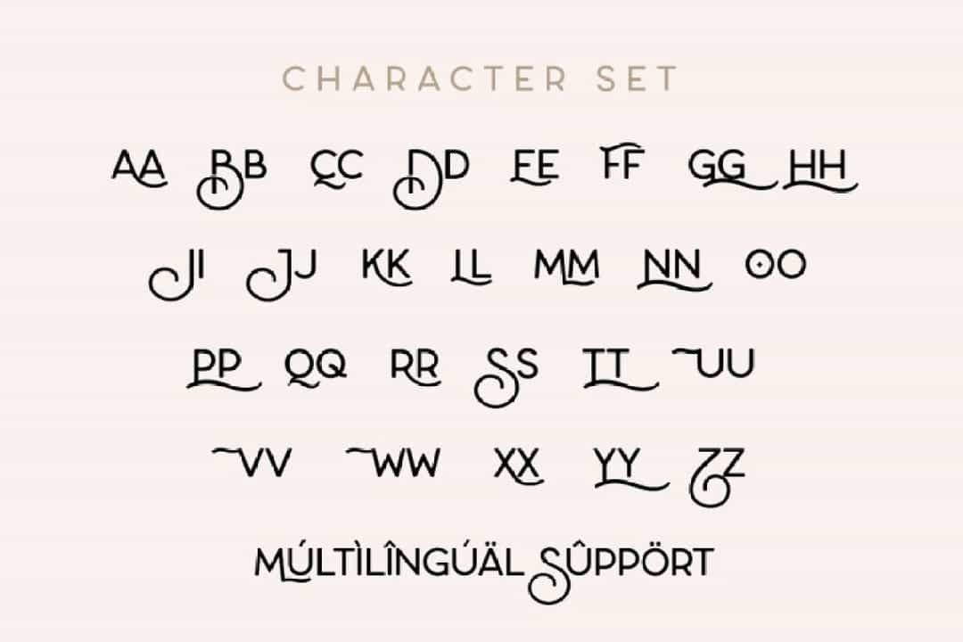 Aorell Font Image 3