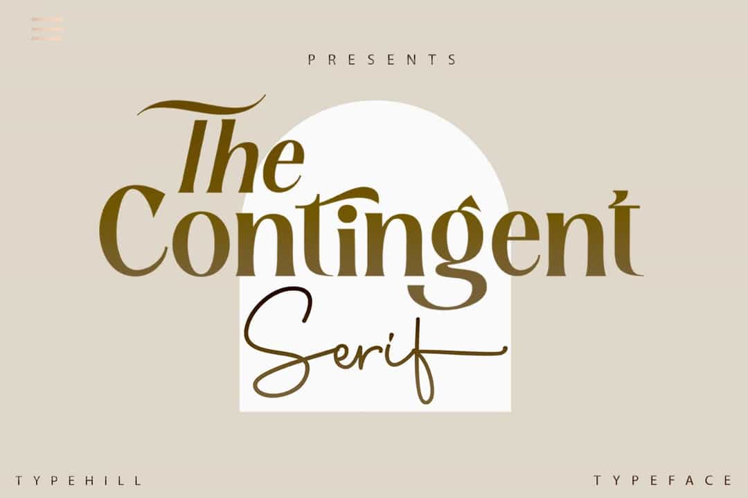 Contingent Font Image 1