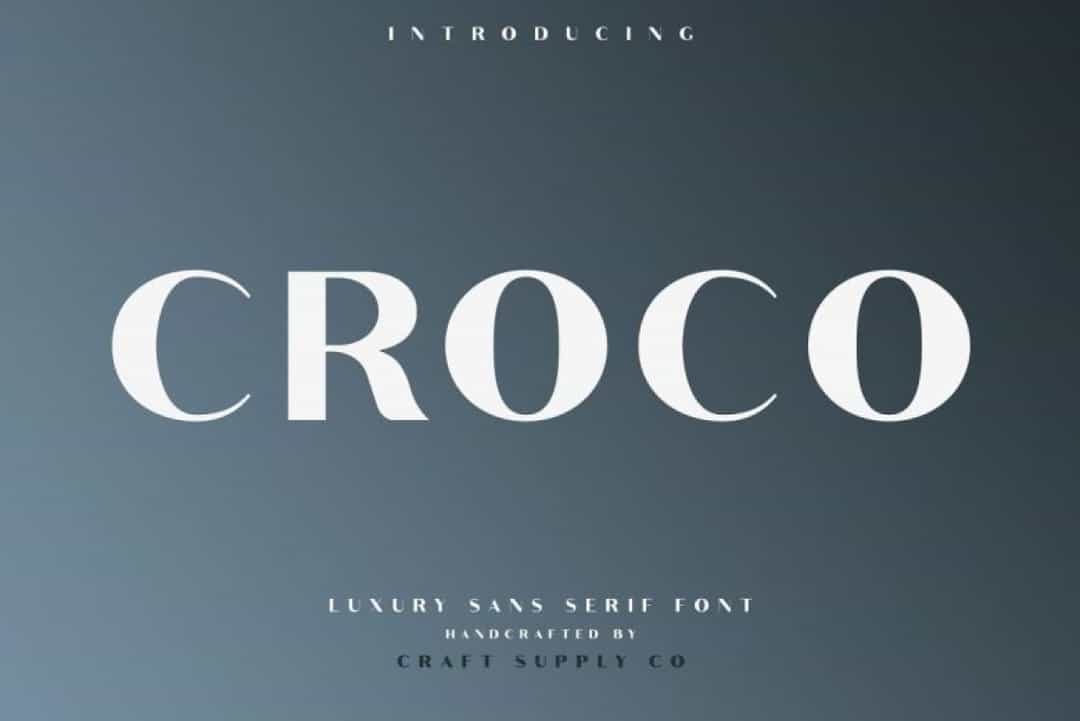 Croco Font Image 1