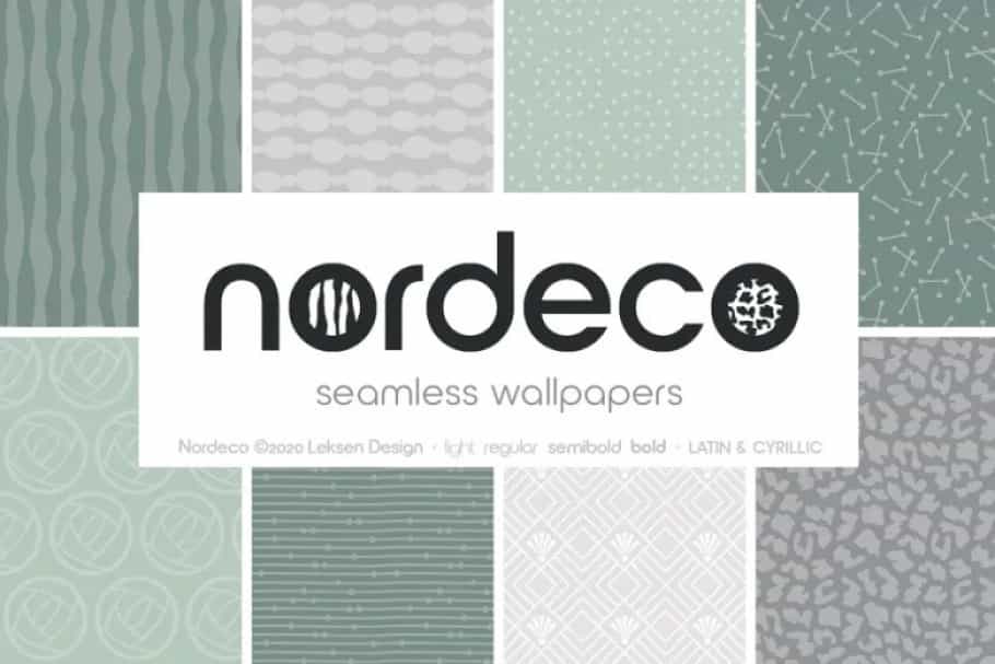 Nordeco Font Image 1
