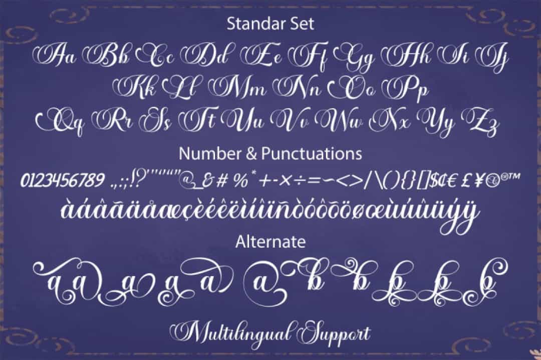 Dear Nathalie Font Image 3