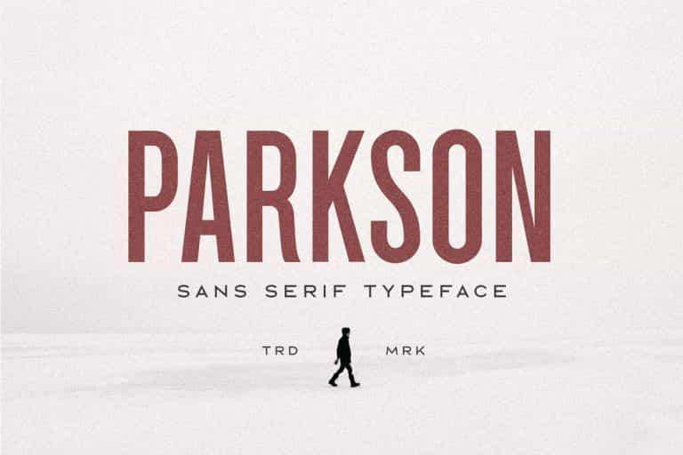 Parkson Sans Font Image 1
