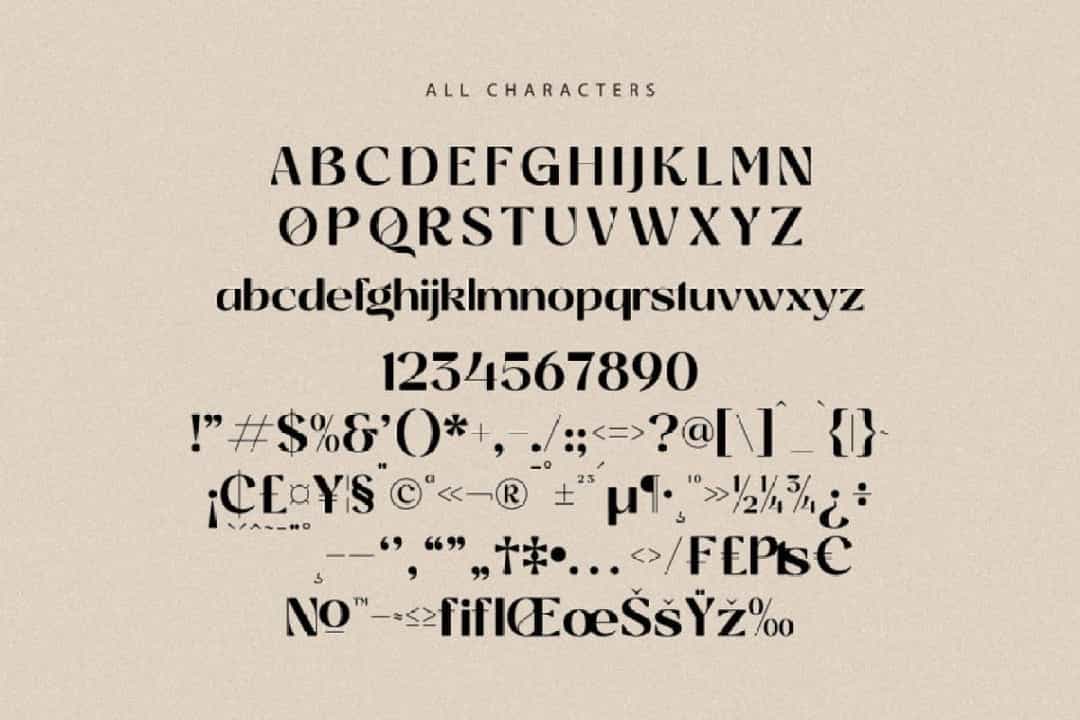 Giahfita Font Image 3