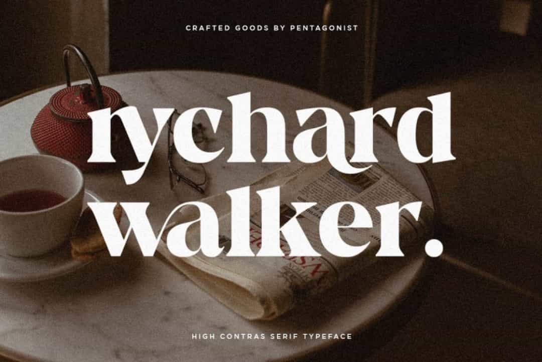 Rychard Walker Font Image 1