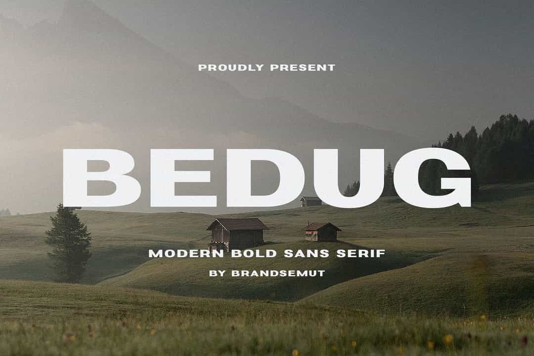 Bedug Font Image 1