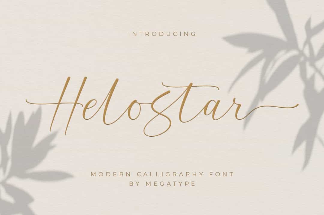 Helostar Font Image 1