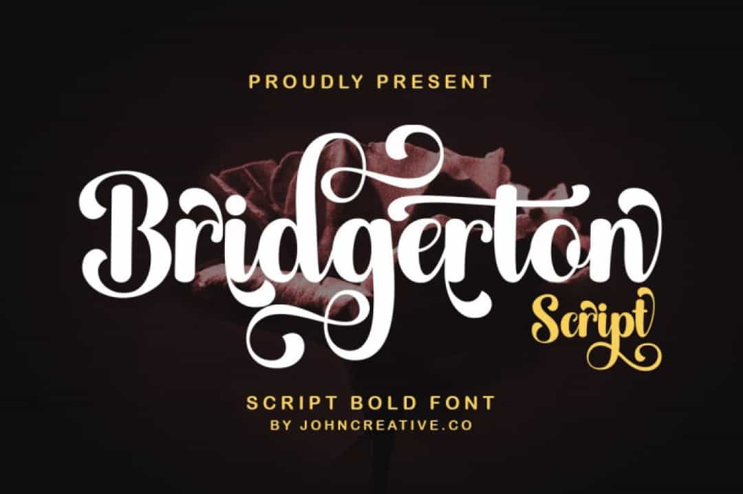 Bridgerton Font Image 1